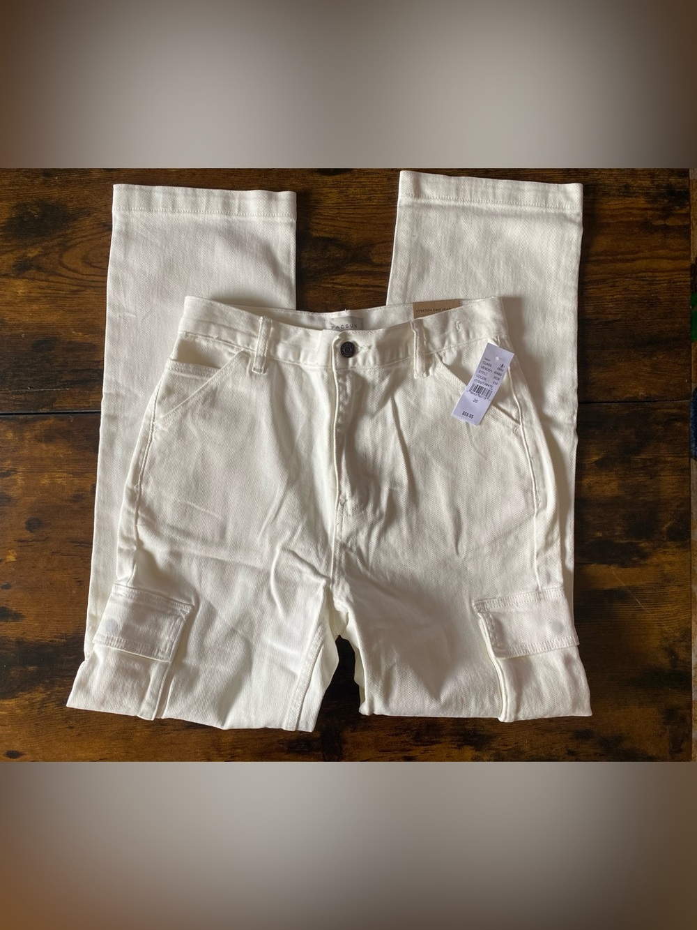 NWT! Women’s PacSun Stretch Dad Jean - Size 26 (US 2-4) - Picture 2 of 5